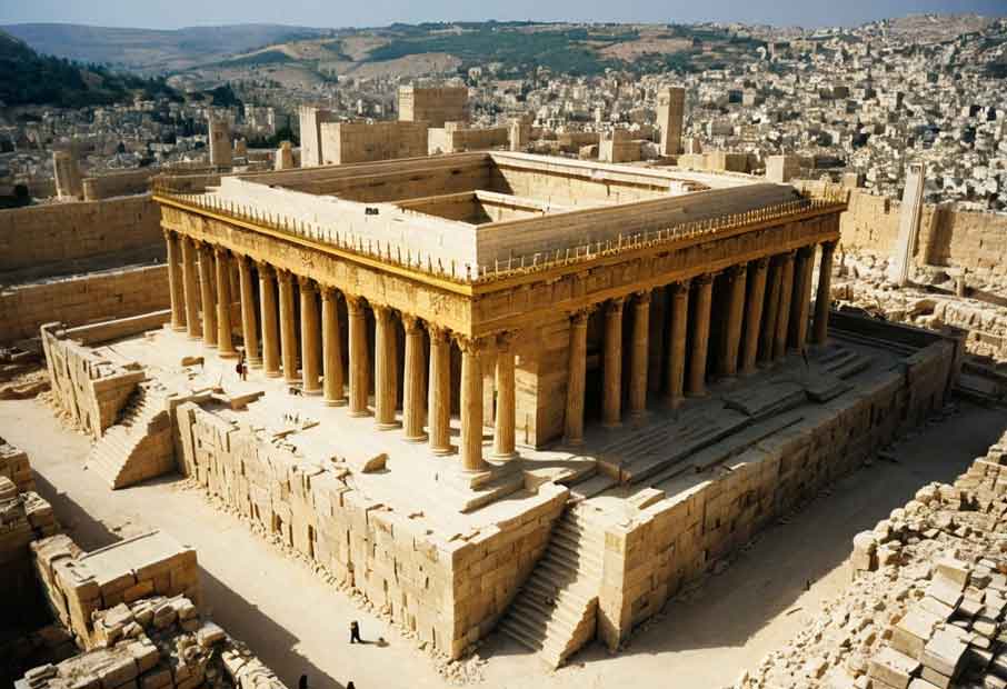 The construction of Solomon’s Temple